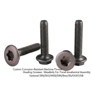 Custom Hex Head Machine Screws DIN/ANSI 1-600mm Length