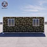 Fireproof Expandable Container House with T65mm EPS Color Steel Plate
