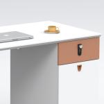 Modern Commercial Office Furniture 1 Person Open Concept Work Table Executive