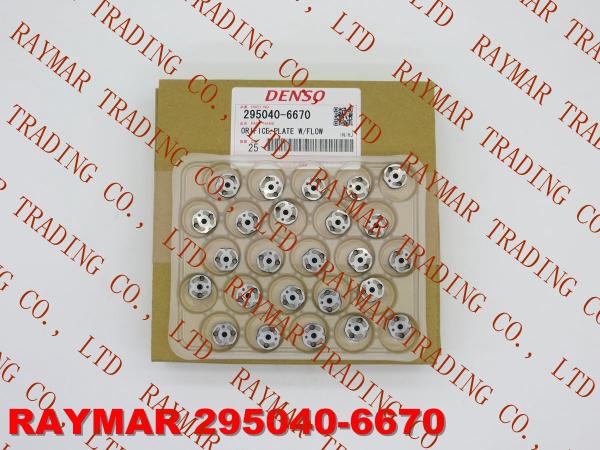 DENSO Gueine common rail injector control valve, orifice plate 295040-6670,