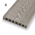 3D Composite Plastic Wood Deck Boards Leak Proof Composite Decking