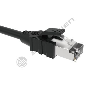 China Black CAT6 FTP 24AWG Ethernet Network Cable 4pair Cross CE UL Multiple Copper Twist 100% Oxygen-free Copper 1m/2M/3M/5M factory