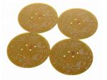 Peelable Mask 1OZ Copper Red Ink FR4 Printed Circuit Board