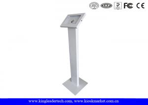 Rugged Metal Ipad Kiosk Stand anti-theft For Samsung Galaxy 10.1 Tablet PC