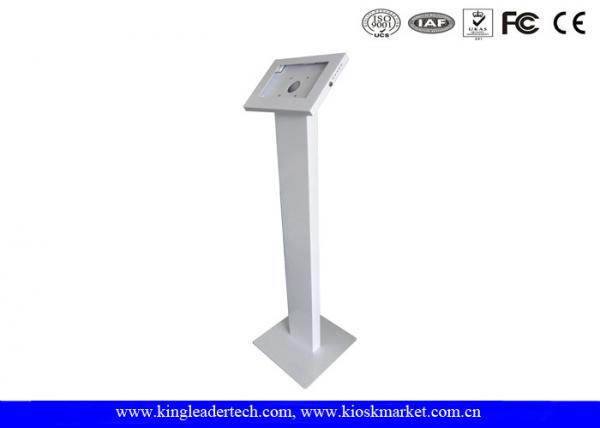 China Rugged Metal Ipad Kiosk Stand anti-theft For Samsung Galaxy 10.1" Tablet PC factory