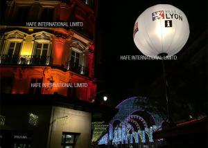China AC230V 50HZ White Inflatable Led Light Balloon T - Plux 18 Technology For Confrence Events factory