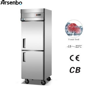 China ISO Restaurant Kitchen Fridge Freezer Refrigerator Corrosion Resistant factory