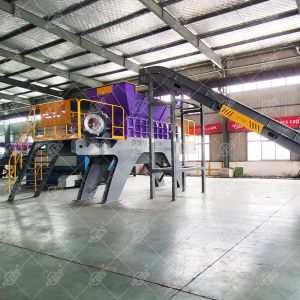 Xrido Automatic Waste Shredder for Sofa Mattress Furniture Recycling