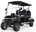 205/50-10 Tire Size 4 Seaters Lifted Electric Golf Cart for Golf Course and Yard