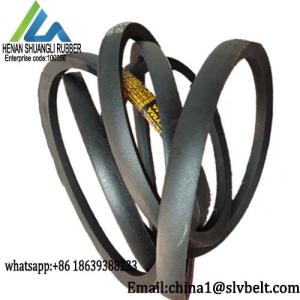 China Wrapped A Section V Belt Trapezoid Length 22''-42'' For Mechanical Transmission factory