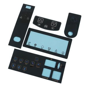 Capacitive Touch Button Keyboard Film Switch Digital Printed Panel