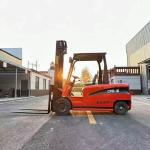 New Electric Forklifts With 3m Leadacid Battery And 2t Loading Capacity