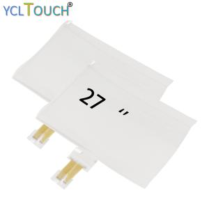 China 27 Inch Transparent Nano Touch Foil , 10 Points Multi Touch Film factory