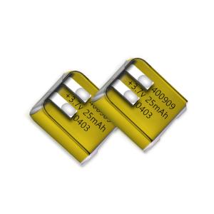 China 3.7v Rechargeable Li-Ion Polymer Battery 400909 25mah Lipo Battery Lithium Polymer Battery For Bluetooth Headset factory