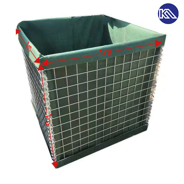 Heavy Duty 4 Mm Wire Defensive Barrier Defensive Bunker Edge Protection Fen For Kenya