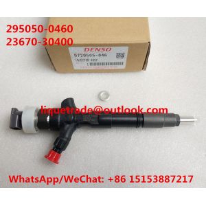 China DENSO Genuine and New Common rail injector 295050-0460 , 9729505-046 for TOYOTA 23670-30400 factory