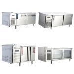R600a/R290a Stainless Steel 304/201 Sandwich Prep Table Fridge for Restaurant