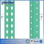 Industry Compatible Teardrop Pallet Rack System With Large Base Plates