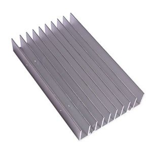 China Chromaking Heat Sink Aluminum Extrusion Profiles With 6063-T5 Alloy on sale