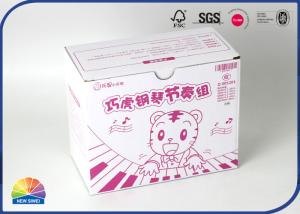 China Pink Offset CMYK Printing Corrugated Packaging Box Matte Recycled factory