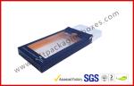 Coated Paper Card Board Packaging , Spot UV Blister / Plastic Tray Packing for