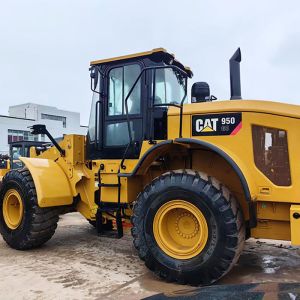 5Ton Caterpillar Used Compact Track Loader Wheel Loader Cat Front End Loader Cat 950GC