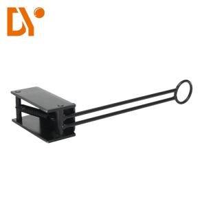 China Recycling Metal Tube Connectors Puller , 6 Phase Galvanized Corner Pipe Connector factory