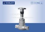 4" Sanitary Donjoy globe valve with Stanless steel hanlde