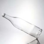 Round Glass Liquor Bottle 500ml 750ml Vodka Whisky Gin Spirit Bottle with Cork