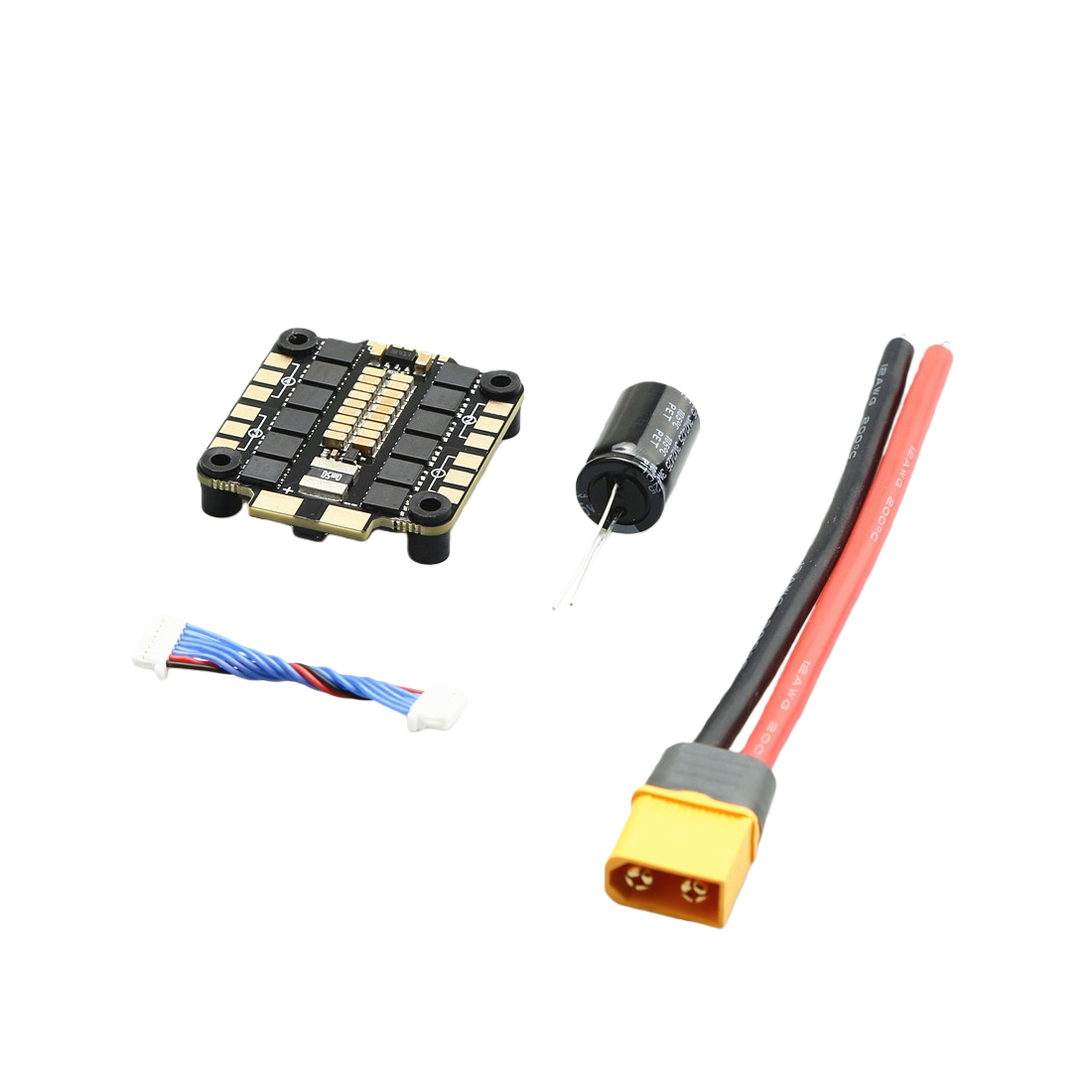 F722 Flight Controller F722+100A STACK 4in1 ESC 30.5X30.5mm 3-8S Metal Parts for Compatible Drones Accessories for FPV Drones
