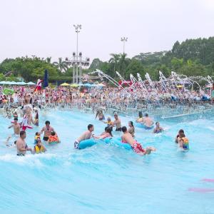 China Artificial Tsunami Wave Pool Generator Customized Aqua Park Equipment factory