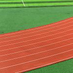 High Durability SBR EPDM Eco Sports Flooring 13mm Hybrid Jogging Track