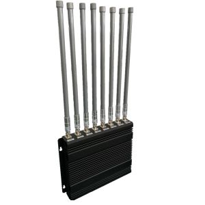8 Bands High Power Mobile Signal Jammer RF Output Power 160W, High Power Cell