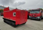Water Intake Crawler Tracking Tanker Fire Truck