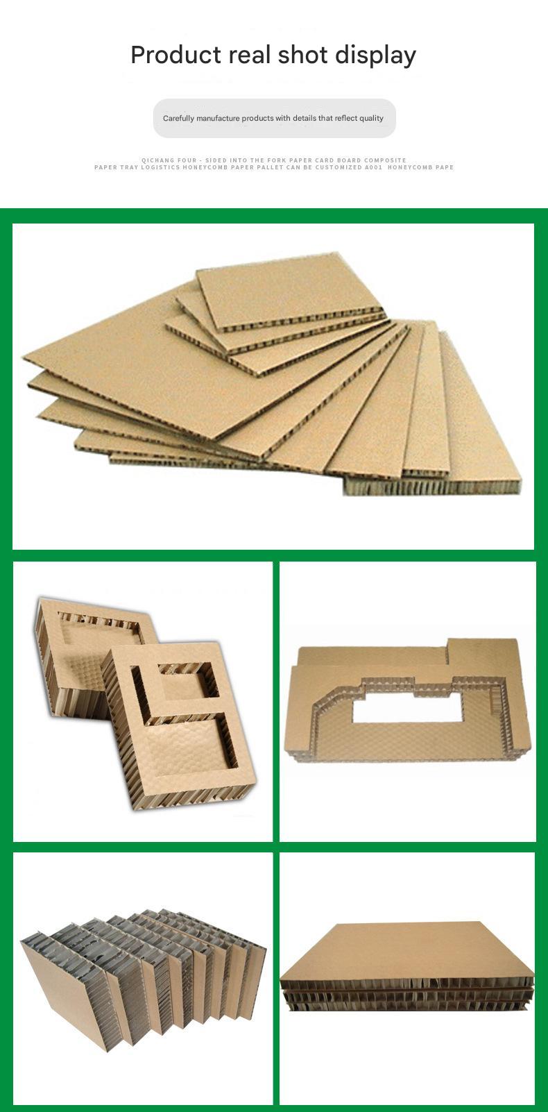 Durable Honeycomb Core Thickened Cardboard for Moisture-Proof Packaging Solutions