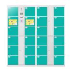 Cold Rolled Steel Q235 Electronic Storage Locker 30 Drawers