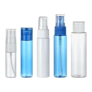 China 15ml 30ml 35ml 40ml 50ml PET Plastic Bottles Screen Printing and Pump Sprayers or Caps factory