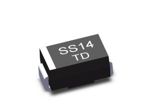 China Smd Diode Ss14 1n5819 1a Schottky Barrier Rectifier Diodes 40v DO 214AC factory