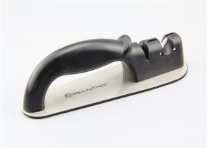 China Coarse Fine Knife Sharpener , Commercial Knife Sharpener With PA And EVA Cushion factory