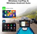 5 inch IPS Screen Waterproof Wireless Carplay Motorbike GPS Navigation