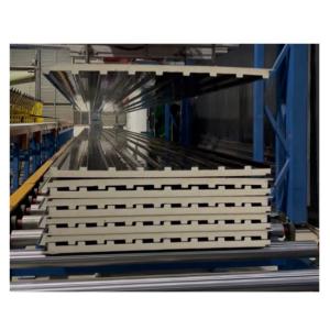 China 30/50mm Fireproof and moisture-proof aluminum polyurethane Great Wall roof panels for solar houses factory