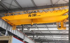 China European Style 50/10Ton Double Hook Overhead Bridge Crane For Factory factory