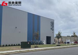 China Customized Prefab Multi Storey Buildings , Flex Steel Buildings Warehouse factory