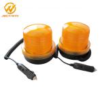Revolving & Flashing Amber Car Emergency LED Strobe Warning Lights High