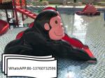 Swimming Pool Kids Fiberglass Monkey Water Slide