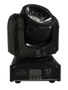 China Mini LED Moving Head / LED Stage Lights 60W LED RGBW Color Mixing Lamp factory