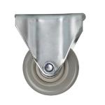 12mm PVC Storage Rack Caster Wheels 130KG Non Marking Castors
