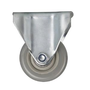 China 12mm PVC Storage Rack Caster Wheels 130KG Non Marking Castors factory