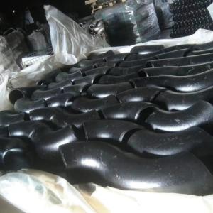 China ISO Carbon Steel Pipe Fittings 2 Inch 90 Degree Black Pipe Elbow factory