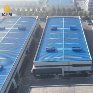 China Modern Pre Engineered Steel Building with Sandwich Panel Cladding factory